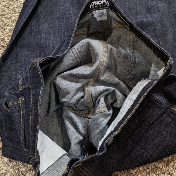 Sonoma The Everyday Jean Relaxed Fit blue jean 36/34 - Picture 7 of 11